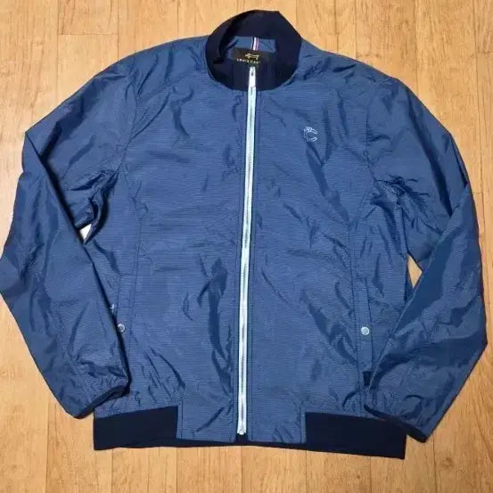 [BUNJANG] Louis Castel Waterproof Functional Blouson Jacket (Navy, Size 100) / (매장판/최상급)루이까스텔 방수 여름용 냉감 홑겹 원단의 기능성 블루종 자켓, 네이비색,100