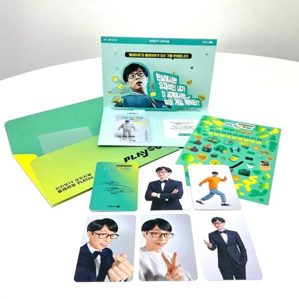[BUNJANG] Play You Player Kit Yoo Jae Suk Photocard Set / 플레이유 플레이어 키트 (유재석 포토 카트)