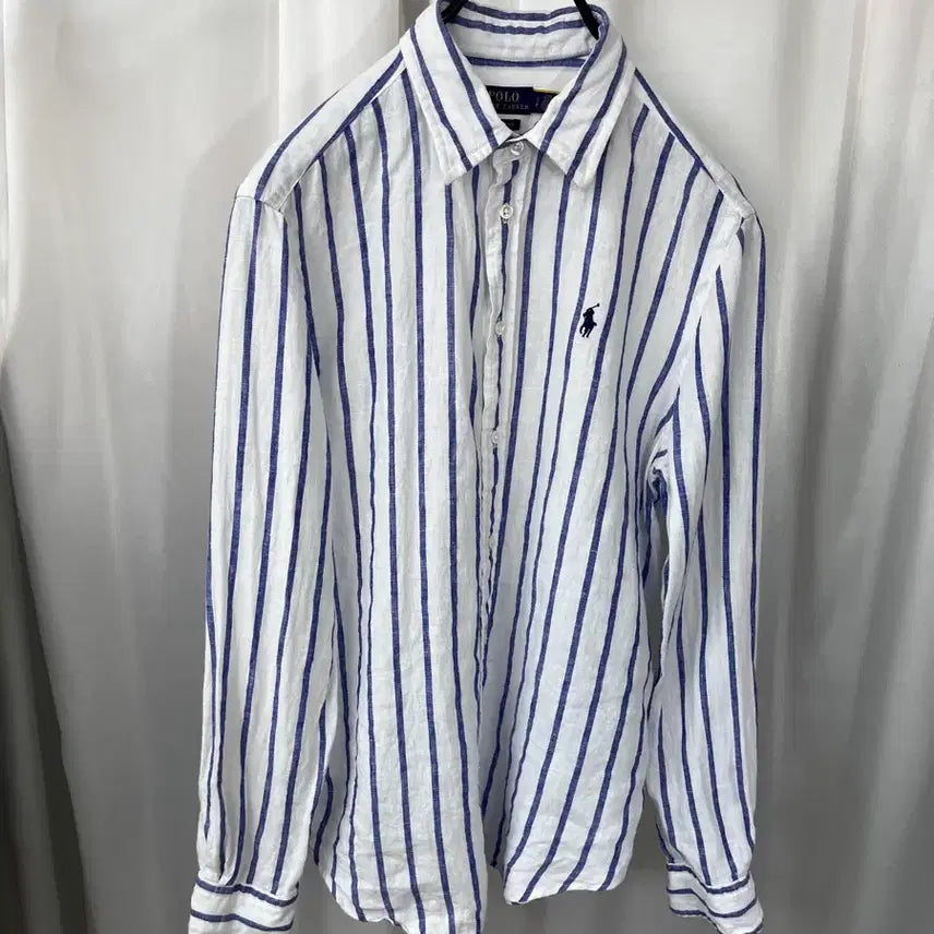 [BUNJANG] Polo Ralph Lauren Linen Shirt / 폴로 랄프로렌 린넨 셔츠