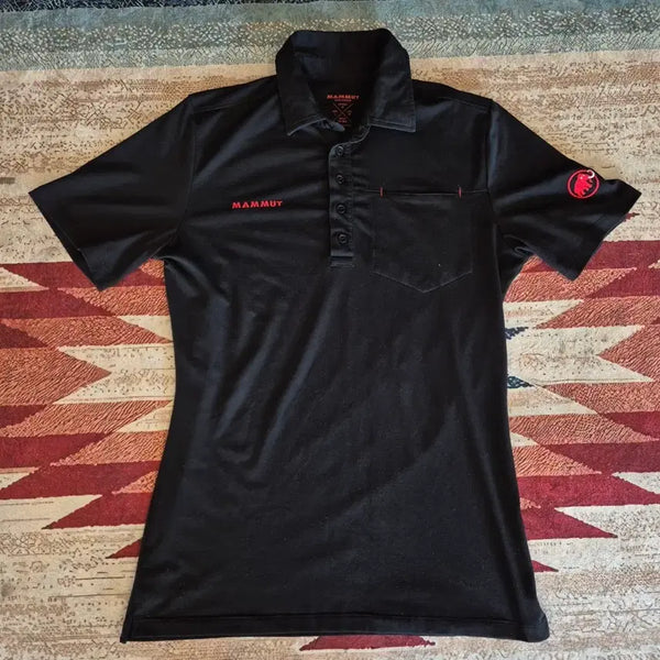 [BUNJANG] Mammut Pocket Short Sleeve Polo Shirt L (100) / 마무트 포켓 반팔 카라티 L(100)