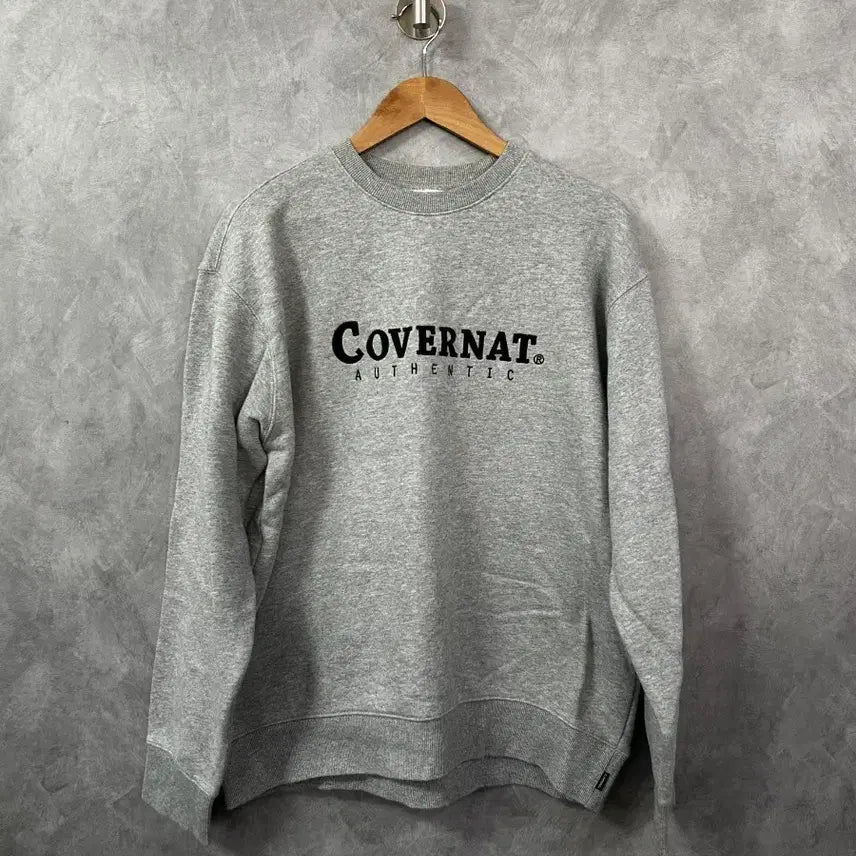 [BUNJANG] Covernat Sweatshirt Grey XL / 커버낫 맨투맨 그레이 XL