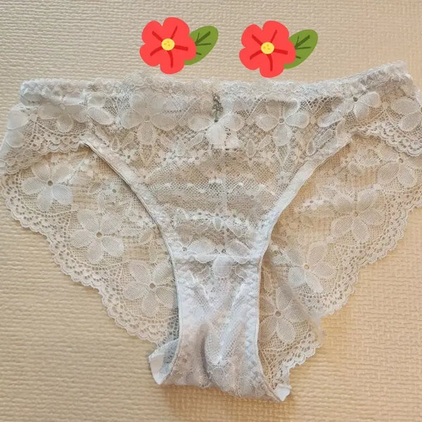 [BUNJANG] Floral Lace Women's Panties - Used / 꽃무늬 레이스 여성 팬티- 중고