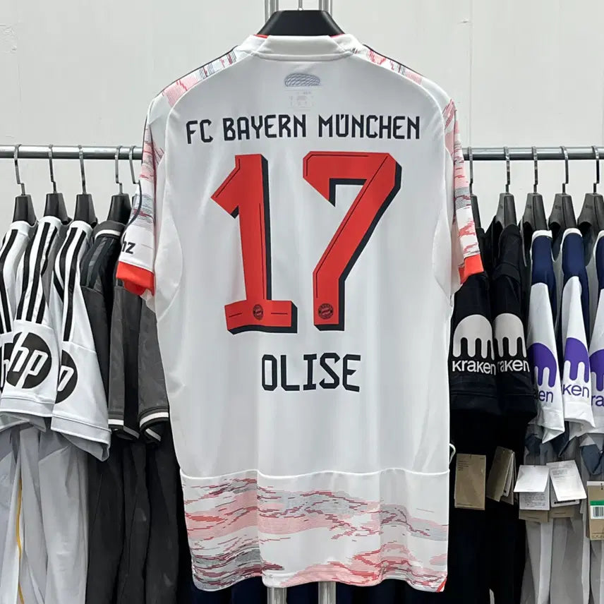 [BUNJANG] 2025/26 Bayern Munich Home No.17 Olise Jersey / 25/26 바이에른뮌헨 홈 No.17 올리세 유니폼