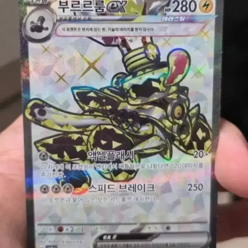 [BUNJANG] Pokémon Card Bururu Room EX SR / 포켓몬카드 부르르룸ex Sr A급