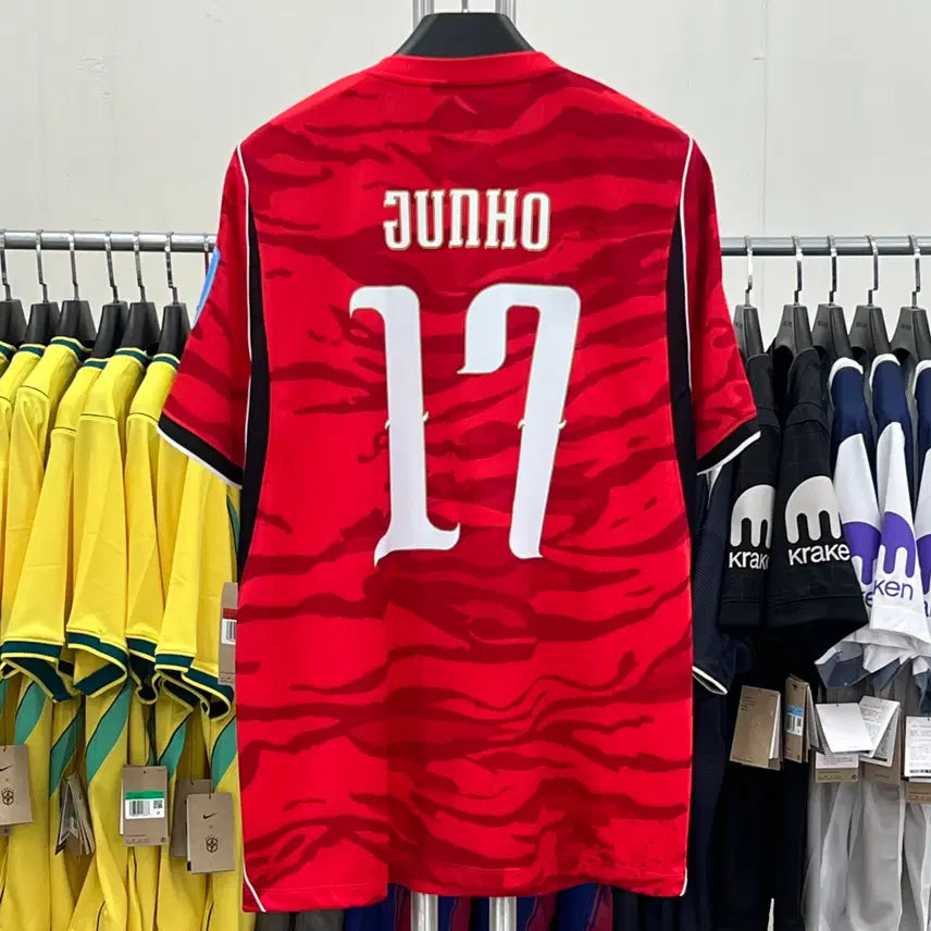 [BUNJANG] South Korea National Team 2025/2028 Home Jersey #17 Bae Jun-ho / 26/28 대한민국 홈 No 17 배준호 유니폼