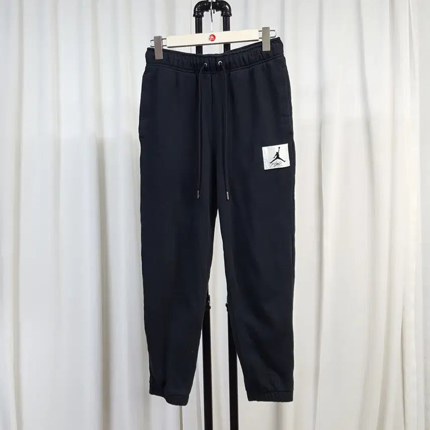 [BUNJANG] Nike Jordan Men's Fleece-Lined Jogger Pants (Size 31-32) / 21년 나이키 조던 남성 안감기모 밴딩 끈 조거팬츠 31-32추천 오일장