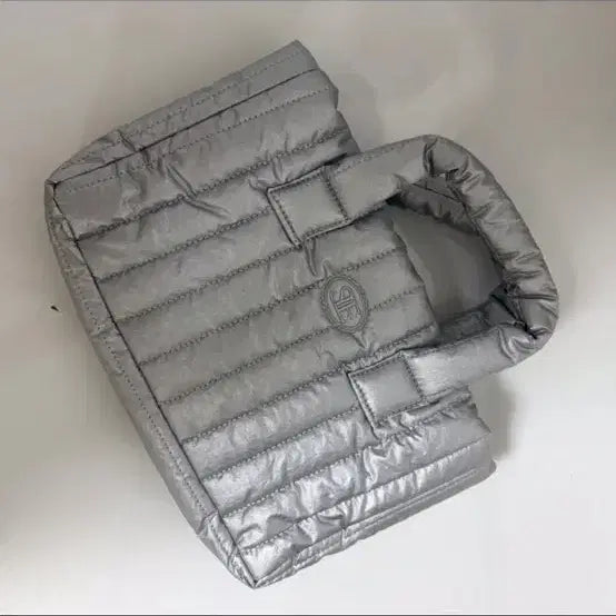 [BUNJANG] Sienne Mini Padded Bag Silver / 시엔느 미니패딩백 실버