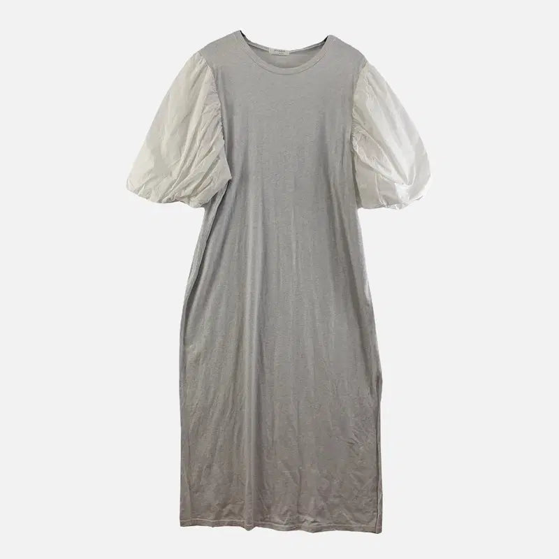 [BUNJANG] Light Gray Women's One-Piece Dress FREE / 라이트 그레이 여자 원피스 FREE O0424