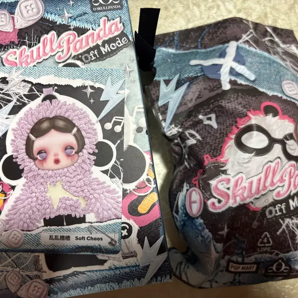 [BUNJANG] Pop Mart Skullpanda OFF SOFT CHAOS Plush / 팝마트 스컬판다 off soft chaos