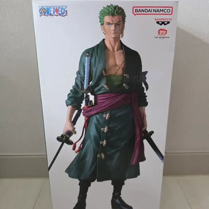 [BUNJANG] Bandai Namco Banpresto One Piece Zoro Figure (Sealed) / (미개봉)원피스 조로 피규어 팝니다.