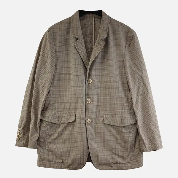 [BUNJANG] Men's Multicolor Check Jacket / 다채색 남자 체크 자켓 100 O0341