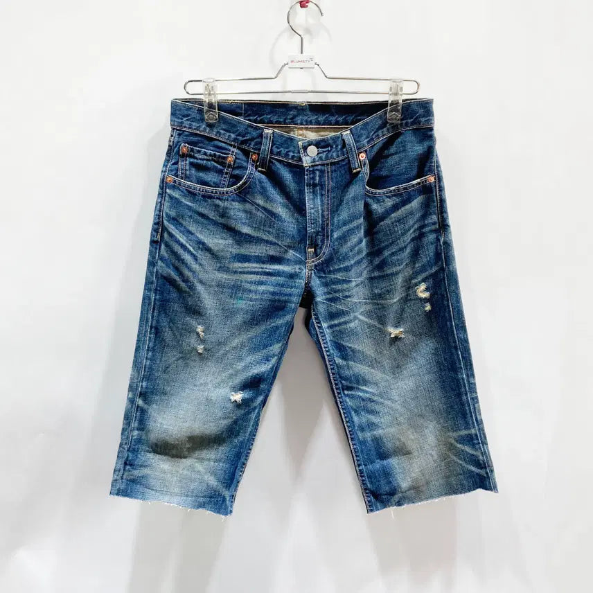 [BUNJANG] Levi's 502 Men's 5-Pocket Jeans (Size 32) / 리바이스502 남성5부청바지 32 진스센스