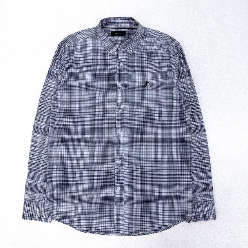 [BUNJANG] Hazzys Check Cotton Shirt Men's 95 / [95] 헤지스 체크 코튼 셔츠