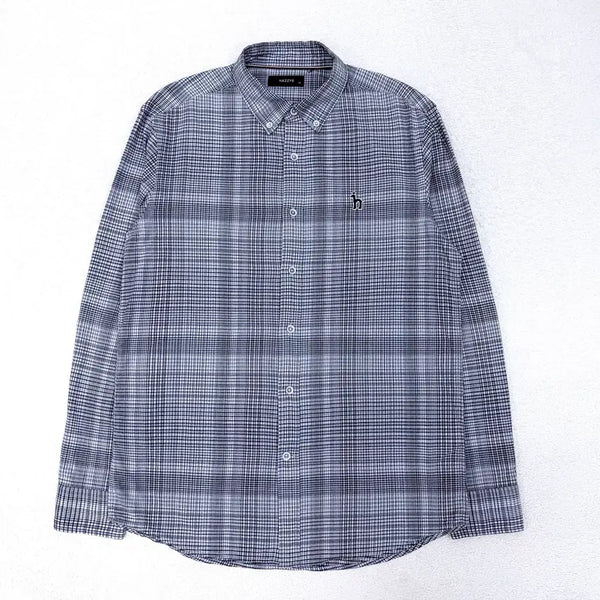 [BUNJANG] Hazzys Check Cotton Shirt Men's 95 / [95] 헤지스 체크 코튼 셔츠