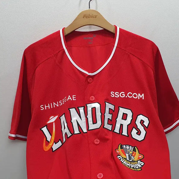 [BUNJANG] SSG Landers Baseball Jersey Size 105 / SSG랜더스 유니폼 105사이즈