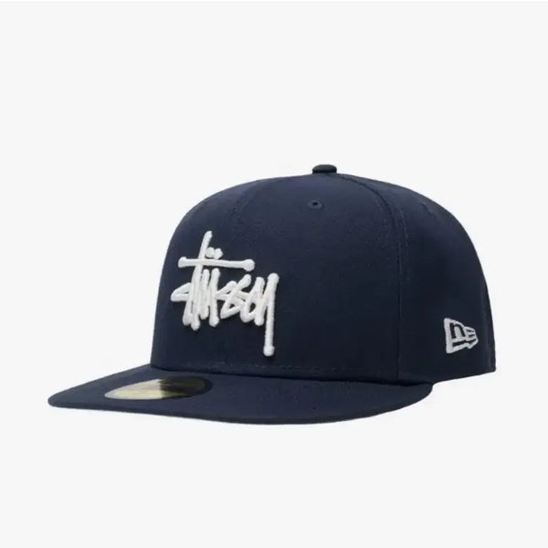 [BUNJANG] Stussy Authentic New Era Cap Navy / [7 8/3]스투시 어센틱 뉴에라 캡 네이비