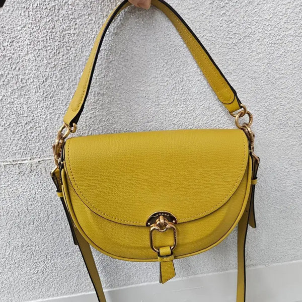[BUNJANG] Lovecat Demi Secle Saddle Bag Half Moon Bag / 러브캣  데미세끌레 새들백  하프문백