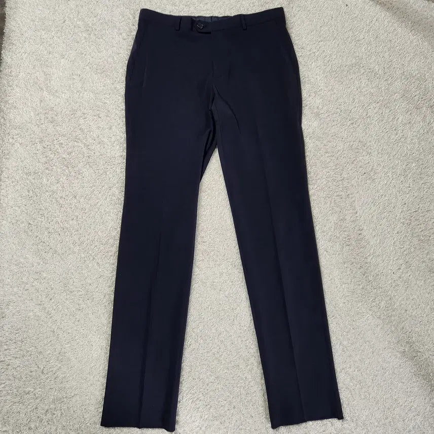 [BUNJANG] BASSO Men's Navy Suit Slacks Pants 34 Inch / [새상품] BASSO 남성 네이비 정장 슬랙스 팬츠 34인치