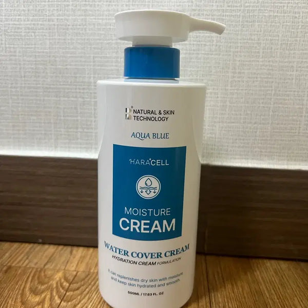[BUNJANG] Haracell Aqua Blue Moisture Cream 500ml / 하라셀 아쿠아 블루 모이스처 크림