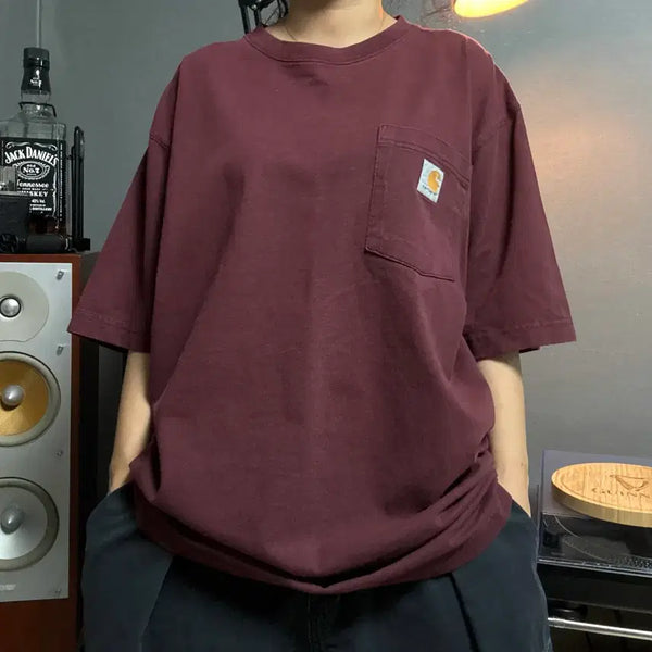 [BUNJANG] Carhartt Pocket T-Shirt / 칼하트 포켓반팔