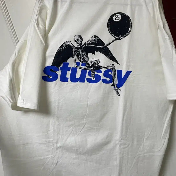 [BUNJANG] Stussy Apocalypse T-Shirt White XXL / [XXL 2XL] 스투시 아포칼립스 티셔츠 화이트