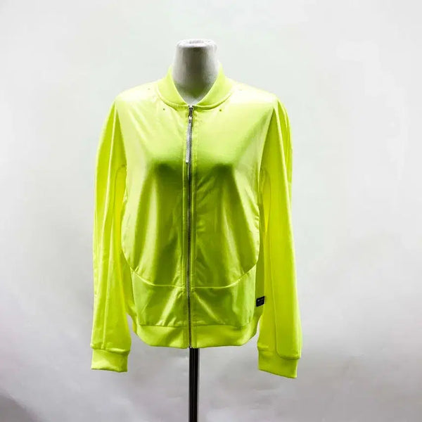 [BUNJANG] Adidas Women's Chill Track Top Lemon Size 95 / 아디다스 여성 칠트랙탑 레몬 95 진스센스