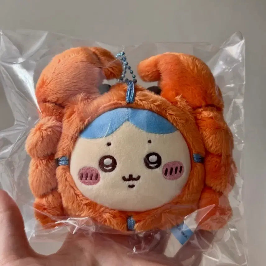 [BUNJANG] Cheekawa Crab Plush Keychain - Shanghai Limited Edition / 정품) 상해 한정판 치이카와 대게 인형 키링