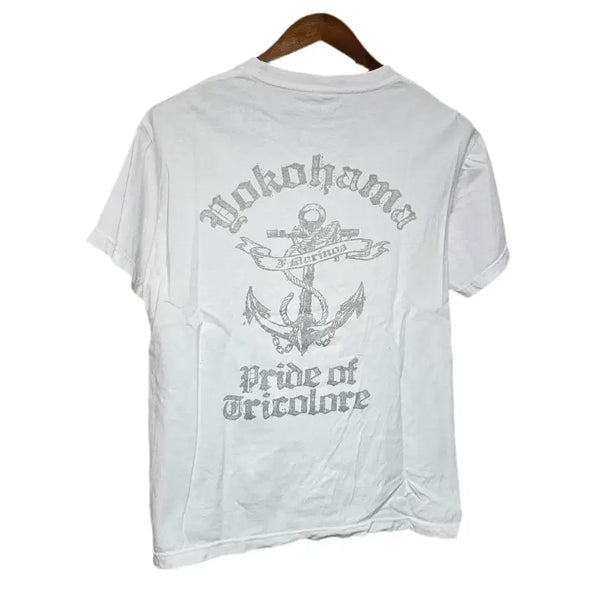 [BUNJANG] Printstar Graphic Anchor Chain T-Shirt / Printstar Graphic Anchor Chain Print T