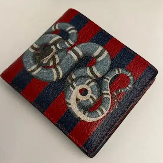 [BUNJANG] Gucci Snake Bifold Wallet / 구찌 스네이크 지갑 정품 S급