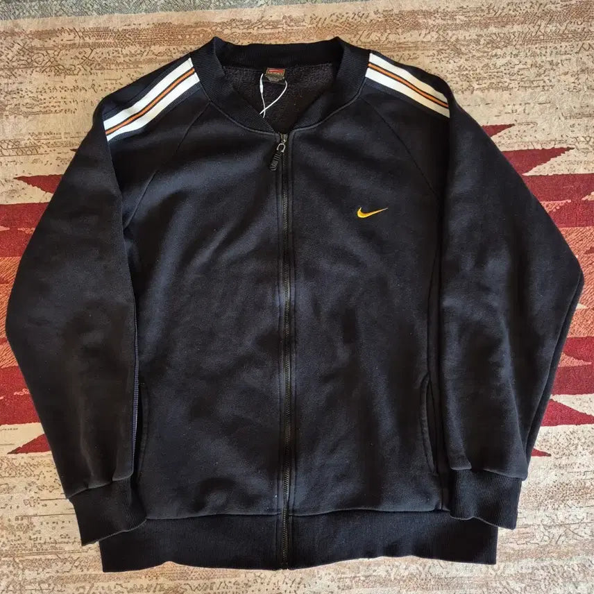 [BUNJANG] Nike Swoosh Old School Sideline Track Jacket Jersey M (95) / 나이키 스우시 올드스쿨 사이드라인 트랙탑 져지 M(95)