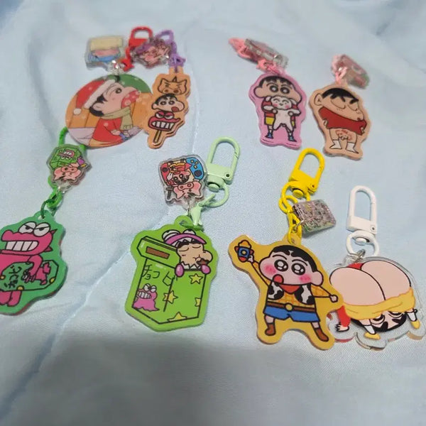[BUNJANG] Crayon Shin-chan Acrylic Keyring / 짱구 아크릴 키링