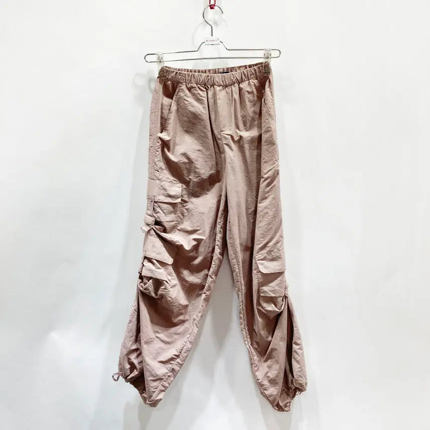 [BUNJANG] Zara Banding Windbreaker Crinkly Pants / 자라 밴딩 바람막이 바스락팬츠 26-27 진스센스