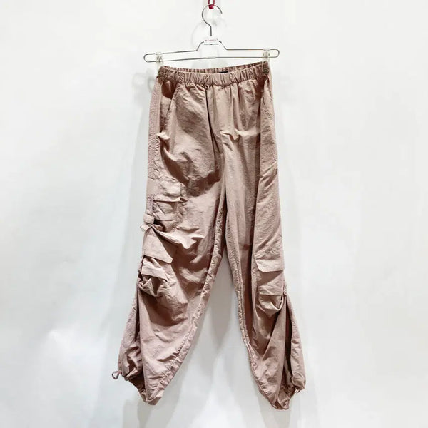 [BUNJANG] Zara Banding Windbreaker Crinkly Pants / 자라 밴딩 바람막이 바스락팬츠 26-27 진스센스