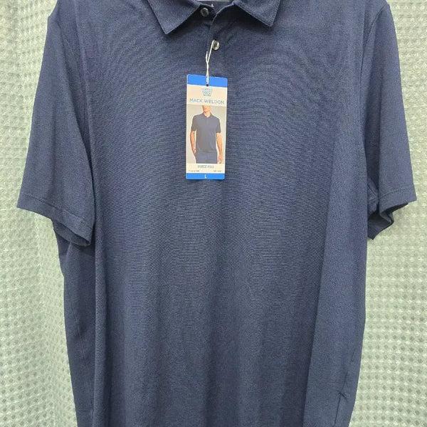 [BUNJANG] McWell Don Breeze Polo T-Shirt Navy L / 정품 새상품 맥웰던 브리즈 폴로 반팔 네이비 L