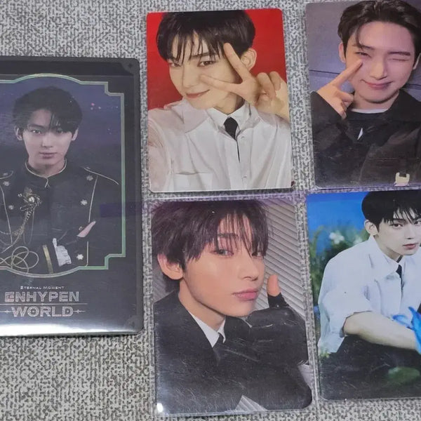 [BUNJANG] ENHYPEN Sunoo Photocard Set (5 pcs) / 엔하이픈 선우 포토카드 5장