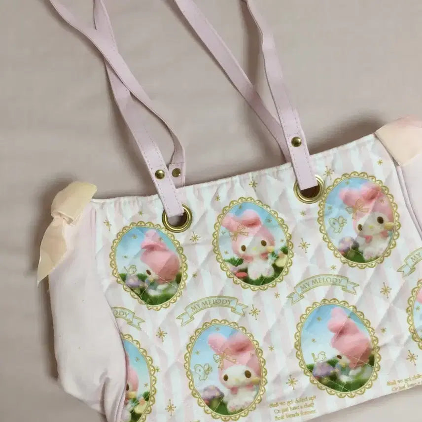 [BUNJANG] Classic My Melody Ribbon Bag / 고전 양산형 마이멜로디 리본 가방