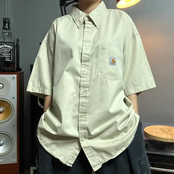 [BUNJANG] Carhartt Short Sleeve Shirt / 칼하트반팔셔츠