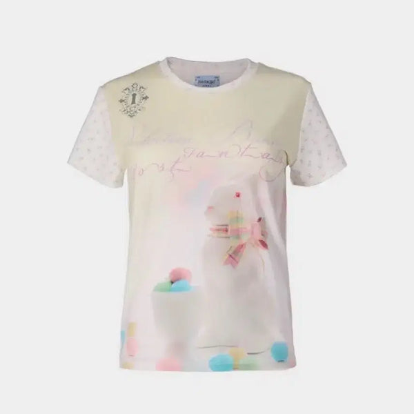 [BUNJANG] Hongkyo Baby Half Tee - Easter Bunny / 혼쿄 토끼 반팔 Baby Half Tee- Easter Bunny