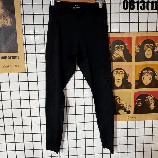 [BUNJANG] Nike Dri-FIT Black Leggings / 나이키 드라이핏 블랙 레깅스 S 0813