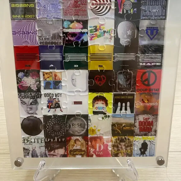 [BUNJANG] BIGBANG G-Dragon Album Acrylic Puzzle / 빅뱅 지드래곤 앨범 아크릴퍼즐