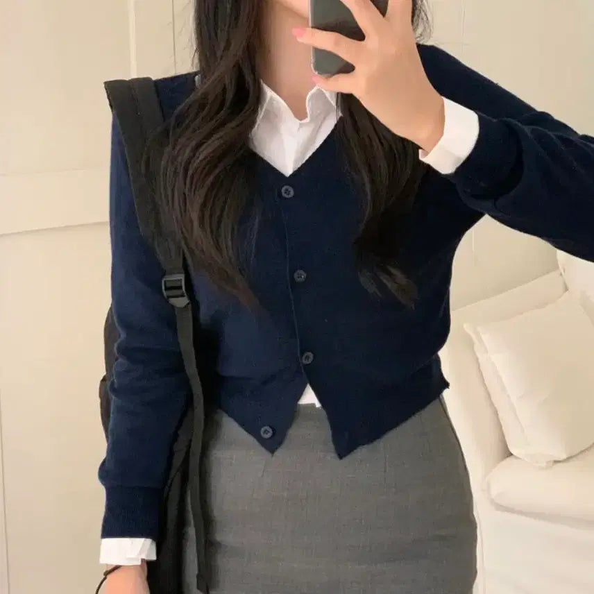 [BUNJANG] Gray Cardigan / 그레이 가디건