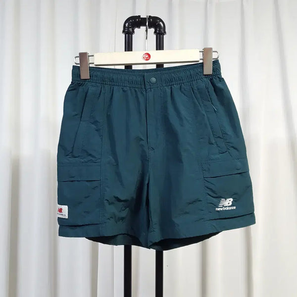 [BUNJANG] New Balance Men's Cargo Shorts Green / 23년 뉴발란스 남성 바스락 카고 반바지 그린 30추천 오일장
