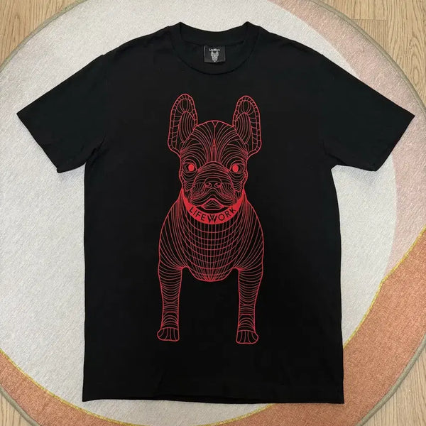 [BUNJANG] Life Work Men's Round Neck T-Shirt Medium / 라이프워크 남성 라운드 티셔츠 M사이즈