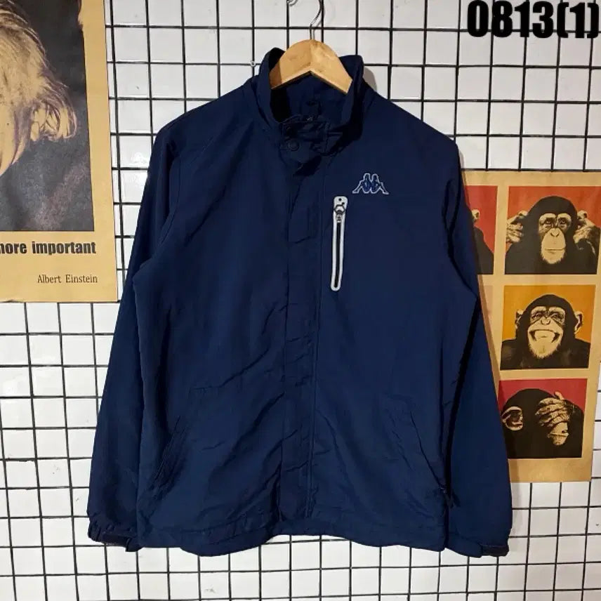 [BUNJANG] Kappa Windbreaker Navy Size S / 카파 바람막이 S 0813
