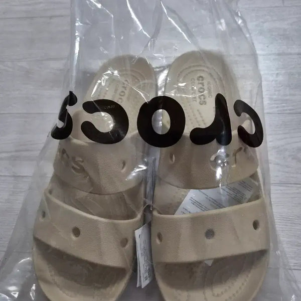 [BUNJANG] Crocs Beige Bayha Platform Sandals / 크록스 베이지 바야 플랫폼 샌들 W8