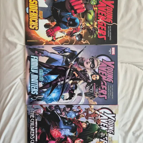 [BUNJANG] Marvel Comics Young Avengers Set / 마블 코믹스 정발 영어벤져스 영 어벤져스 세트