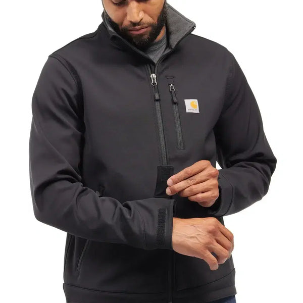 [BUNJANG] Carhartt Softshell Rain Jacket Charcoal XL / 칼하트 소프트쉘 레인 자켓 차콜