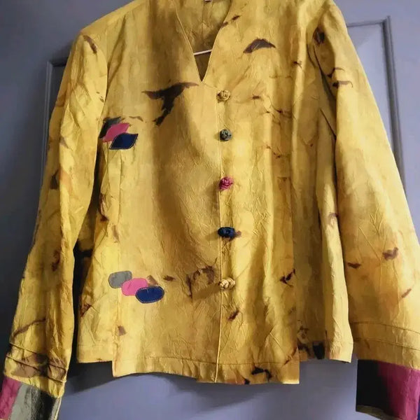 [BUNJANG] Natural Dyeing In-yeon Jacket / 천연염색 인견 자켓 새상품