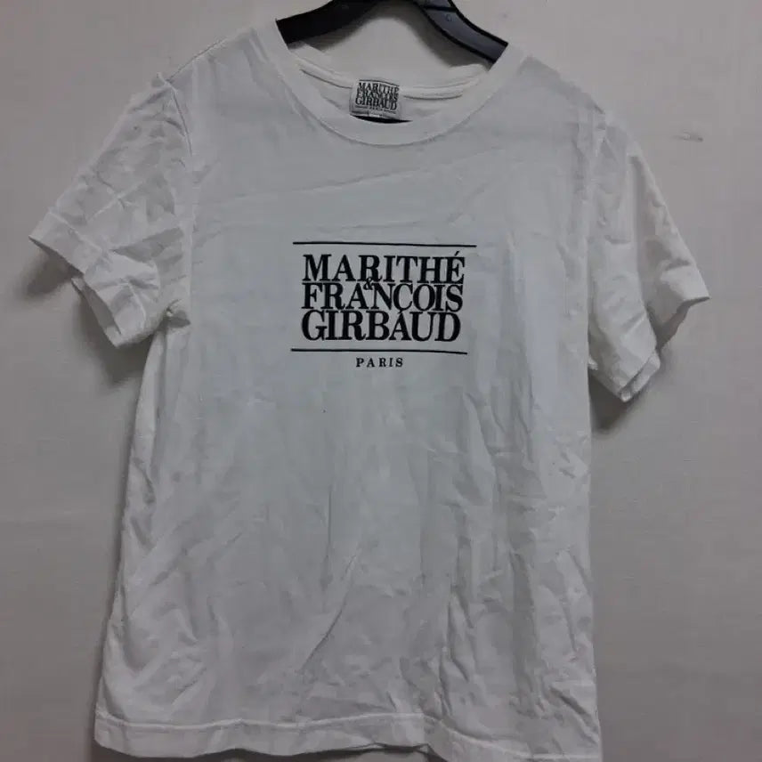 [BUNJANG] Marithe Francois Girbaud T-shirt White / 마리떼 프랑소와 저버드 반팔 티셔츠 화이트