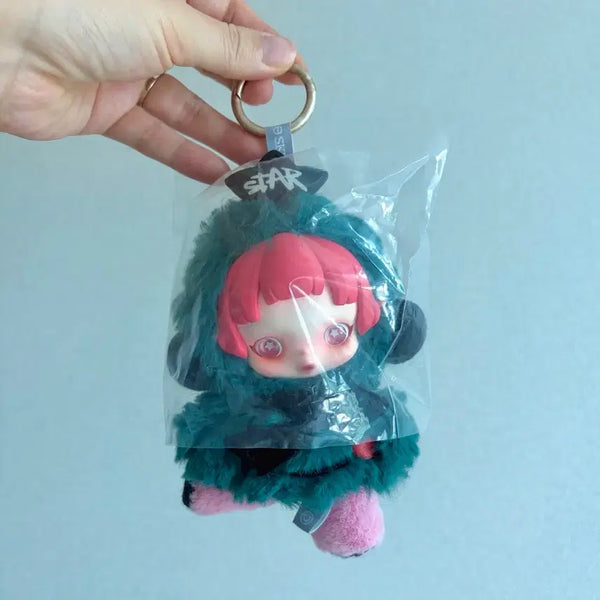 [BUNJANG] Pop Mart Authentic Winter Symphony Skullpanda Keychain / 팝마트 정품 겨울교향곡 스컬판다 키링
